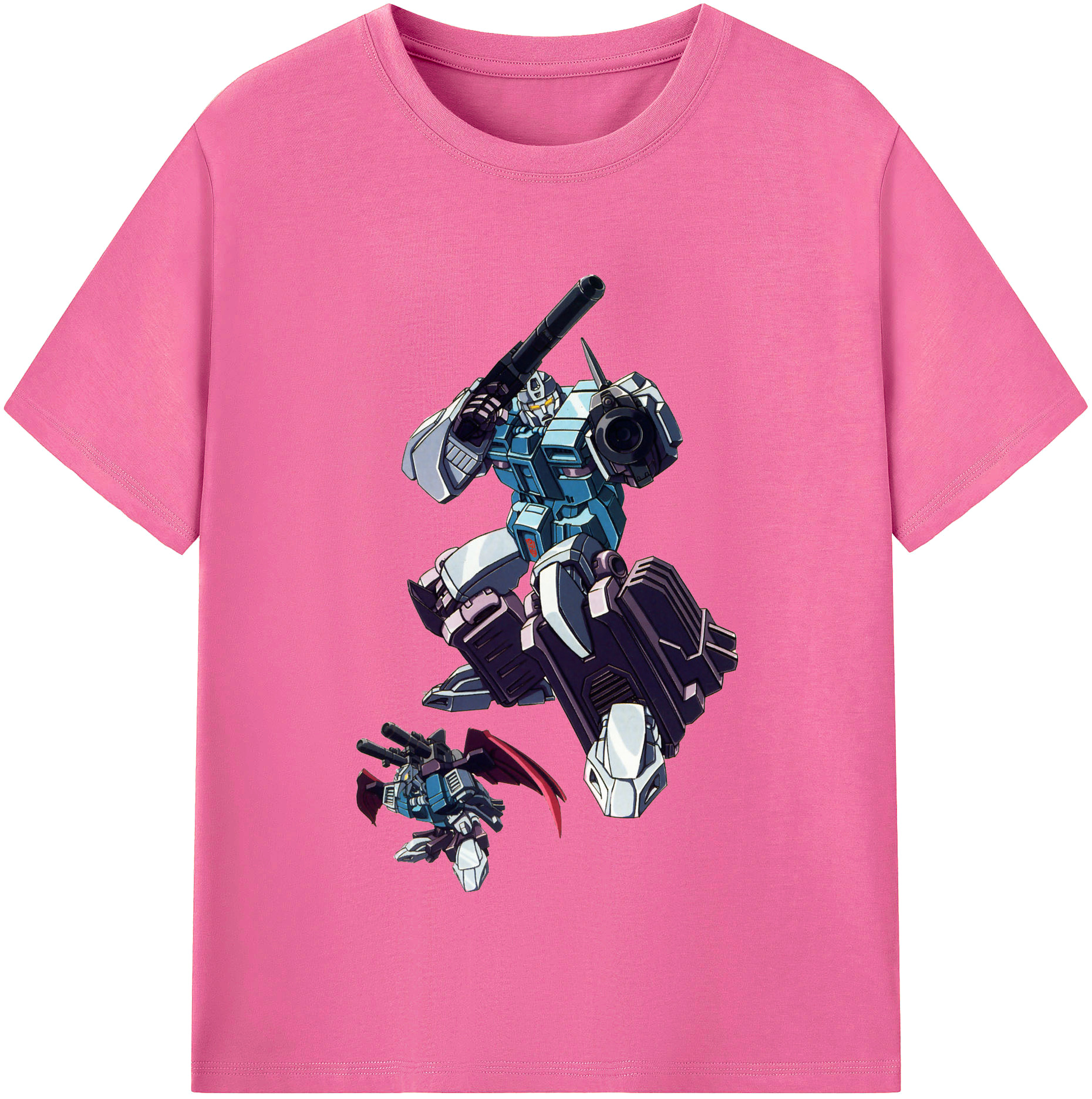 （画像用）  レディースカジュアルプリントTシャツ（綿100％）
